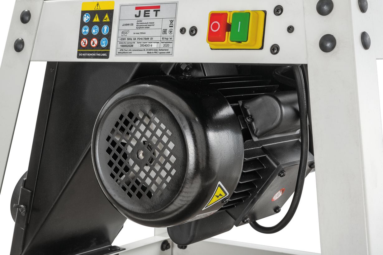 JET JJ-6OS Фуговальный станок
